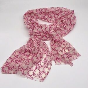 a.n.a Lightweight Pink Floral Scarf‎